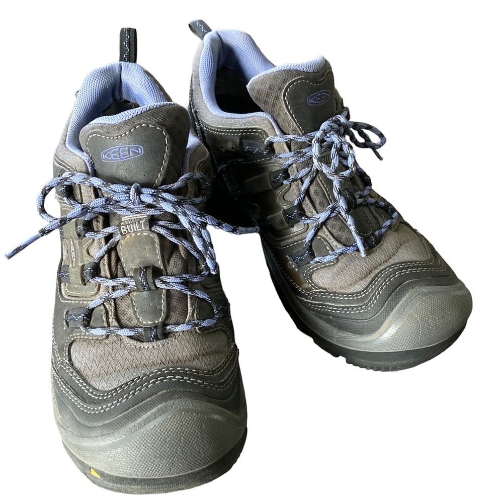 KEEN Logan 1014135 Black and Periwinkle hiking shoe